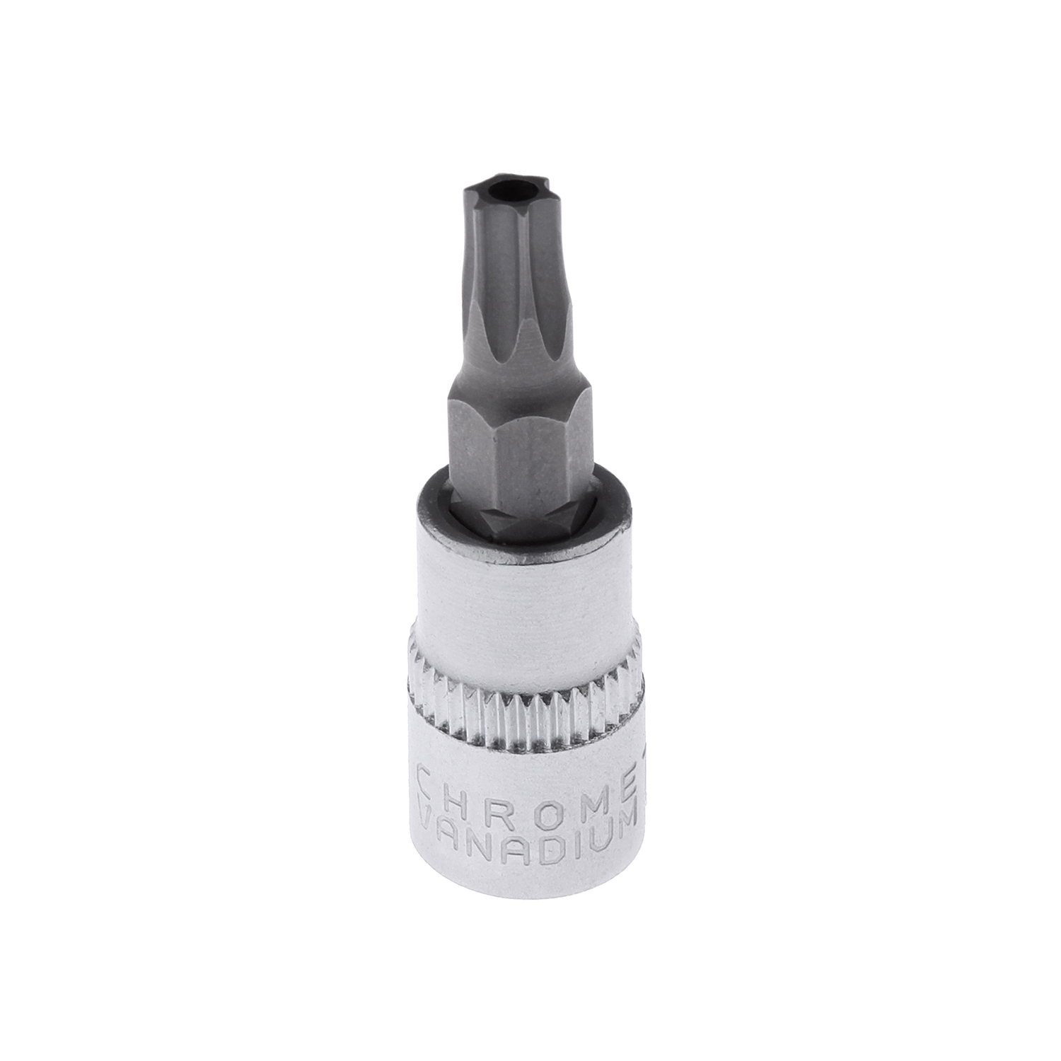 головка торцевая 1/4"dr. cо вставкой TORX с отверстием TH27