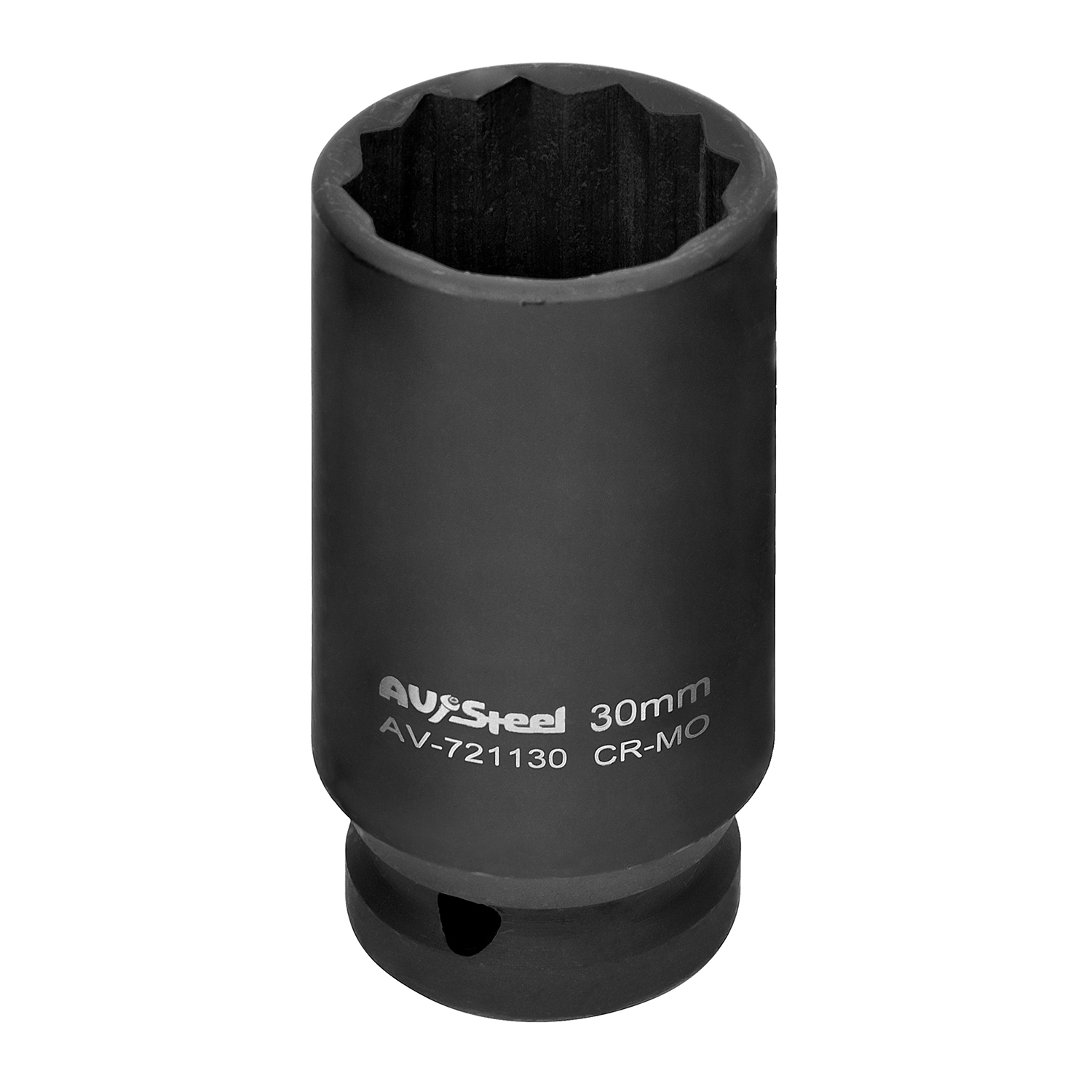 головка ударная 12-гранная 1/2" удлиненная 30мм