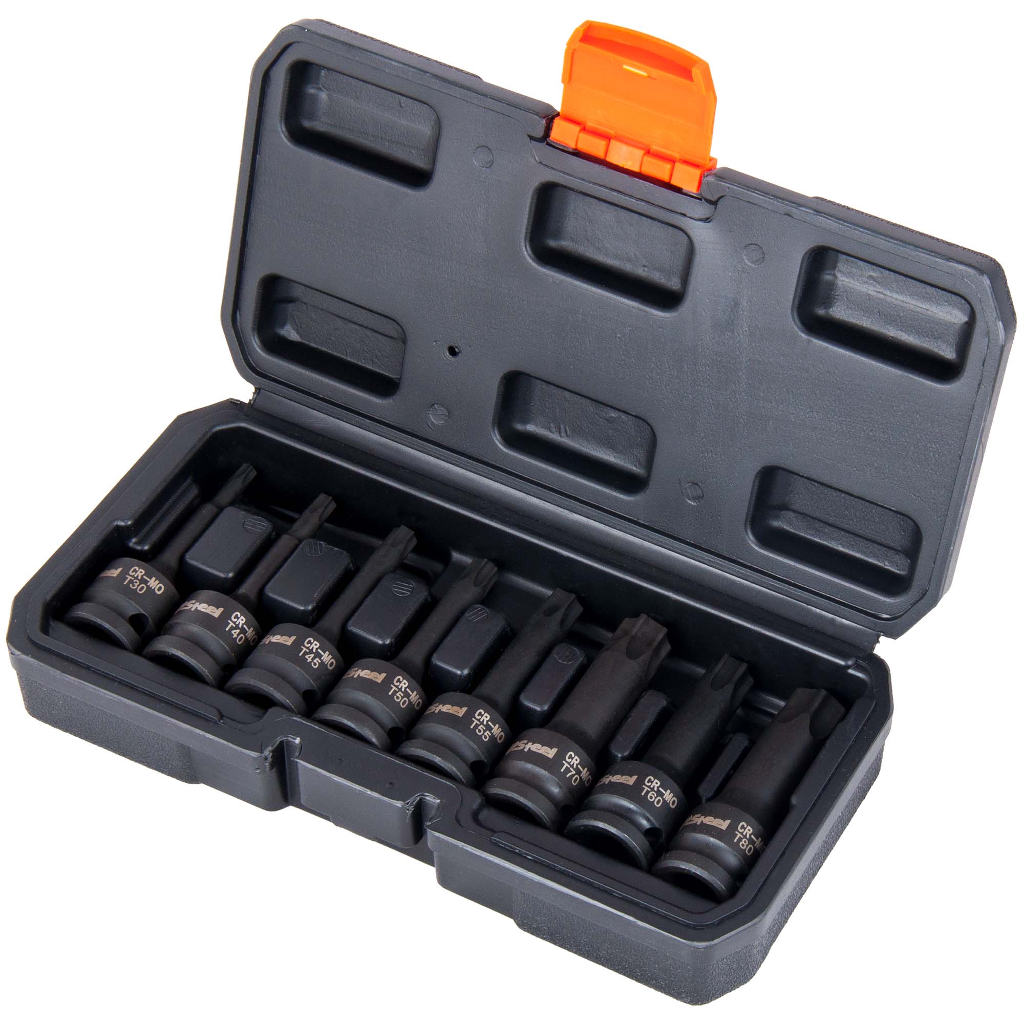 набор головок ударных 1/2" с внешним SPLINE 8 предметов M5-M18