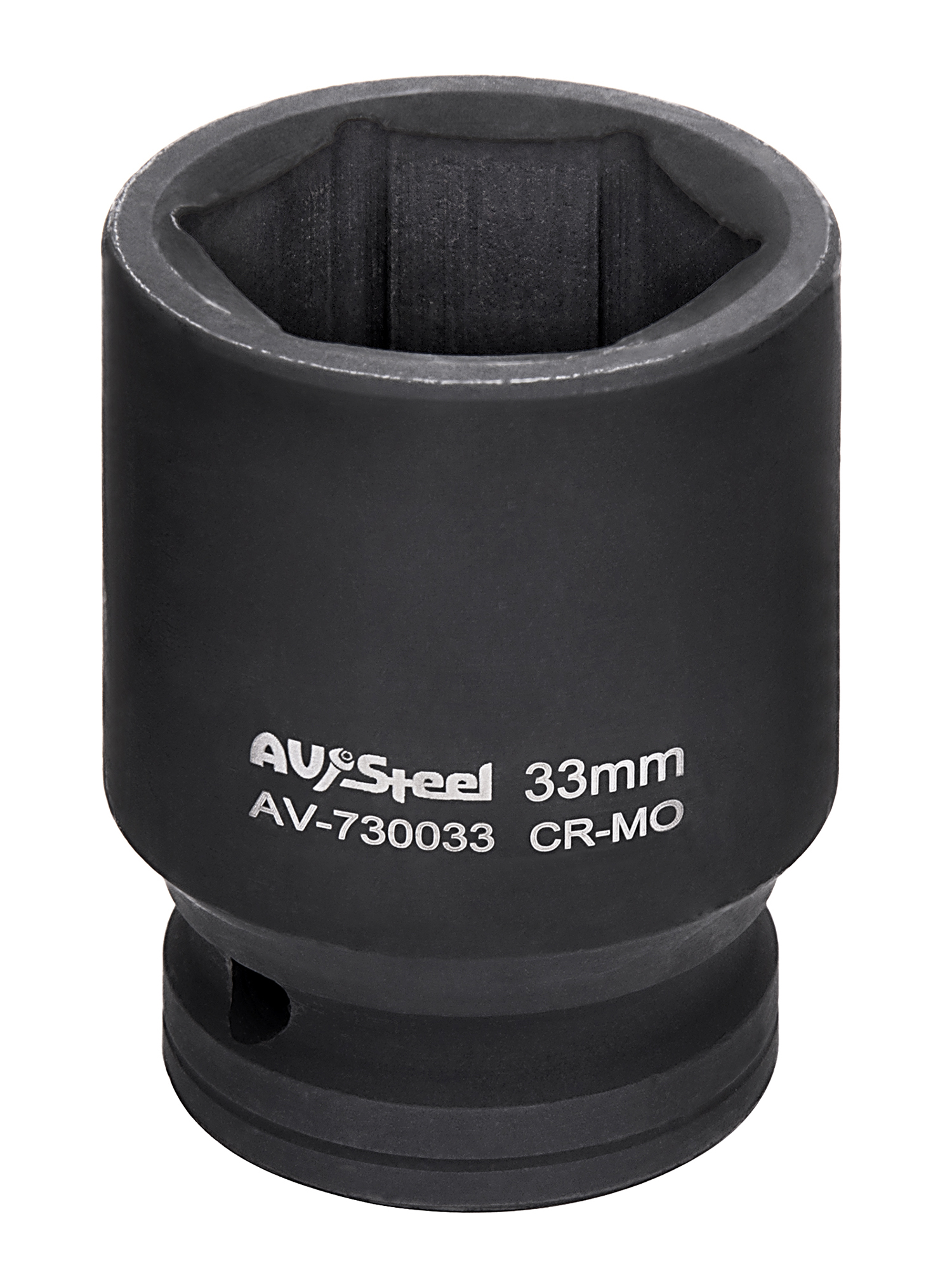 Головка ударная 3/4" шестигранная 33мм "AV Steel" AV-730033