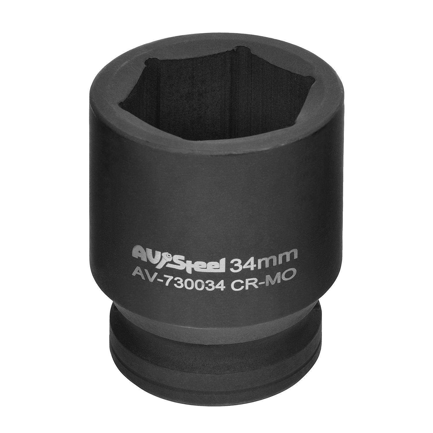 Головка ударная 3/4" шестигранная 34мм "AV Steel" AV-730034