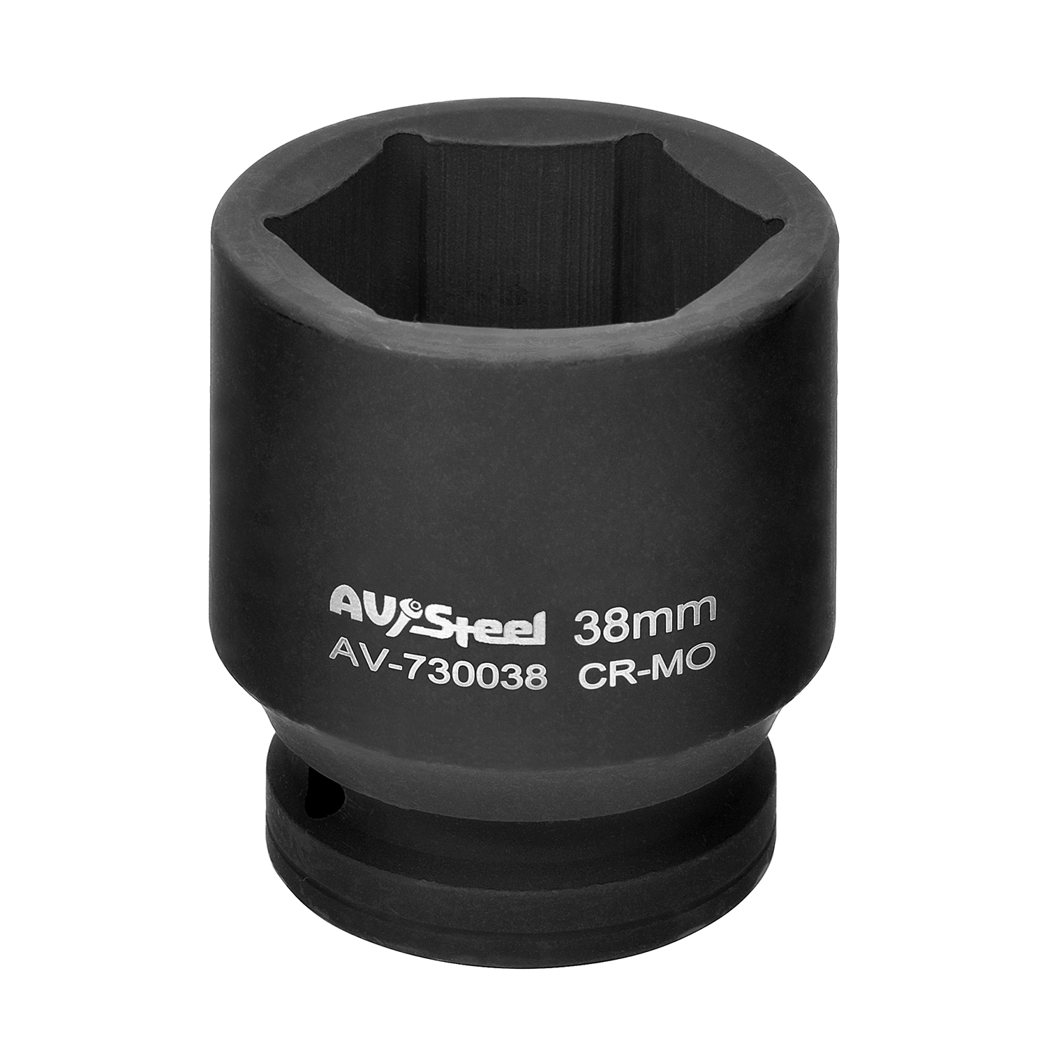 Головка ударная 3/4" шестигранная 38мм "AV Steel" AV-730038