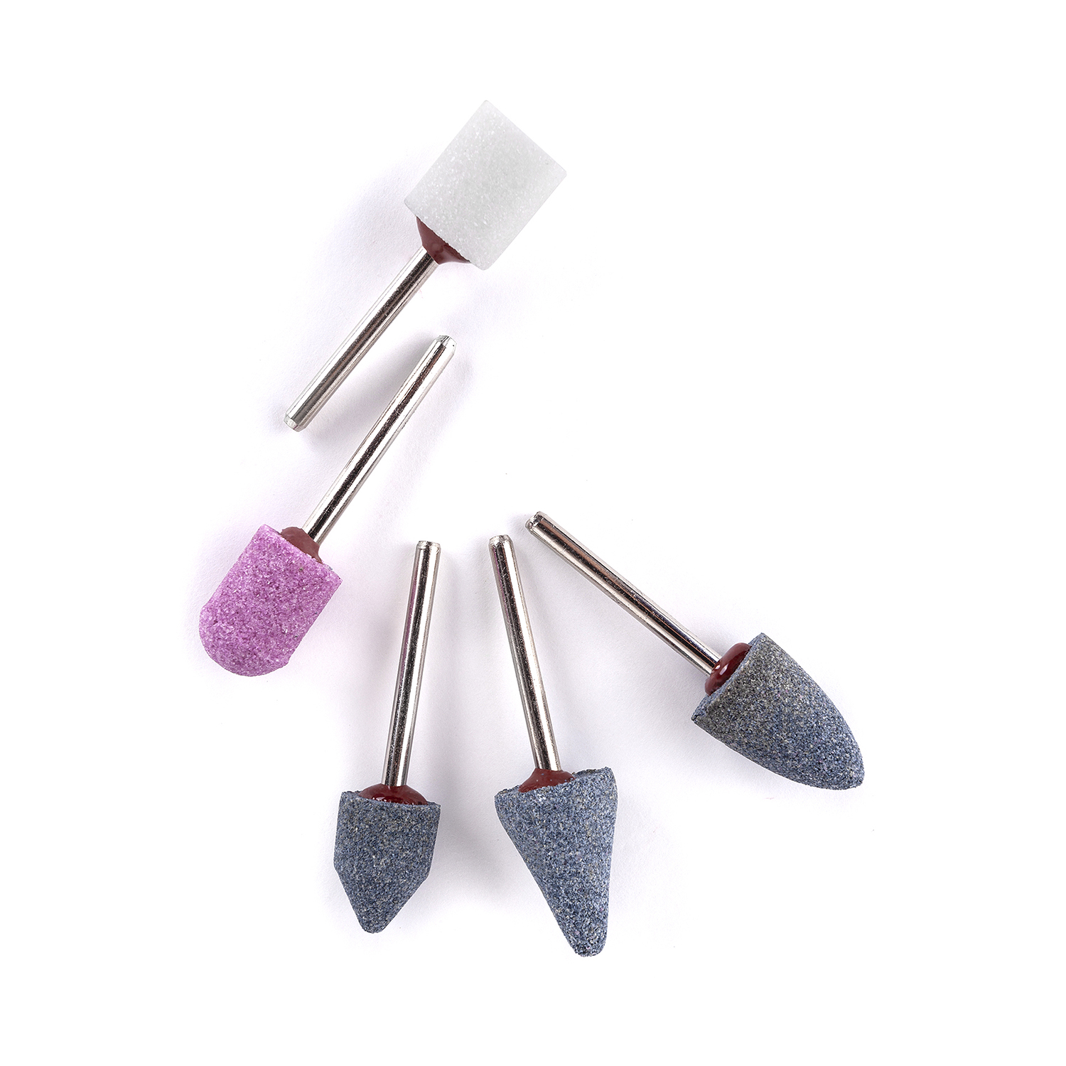 набор насадок абразивных mini AV Steel 5 предметов