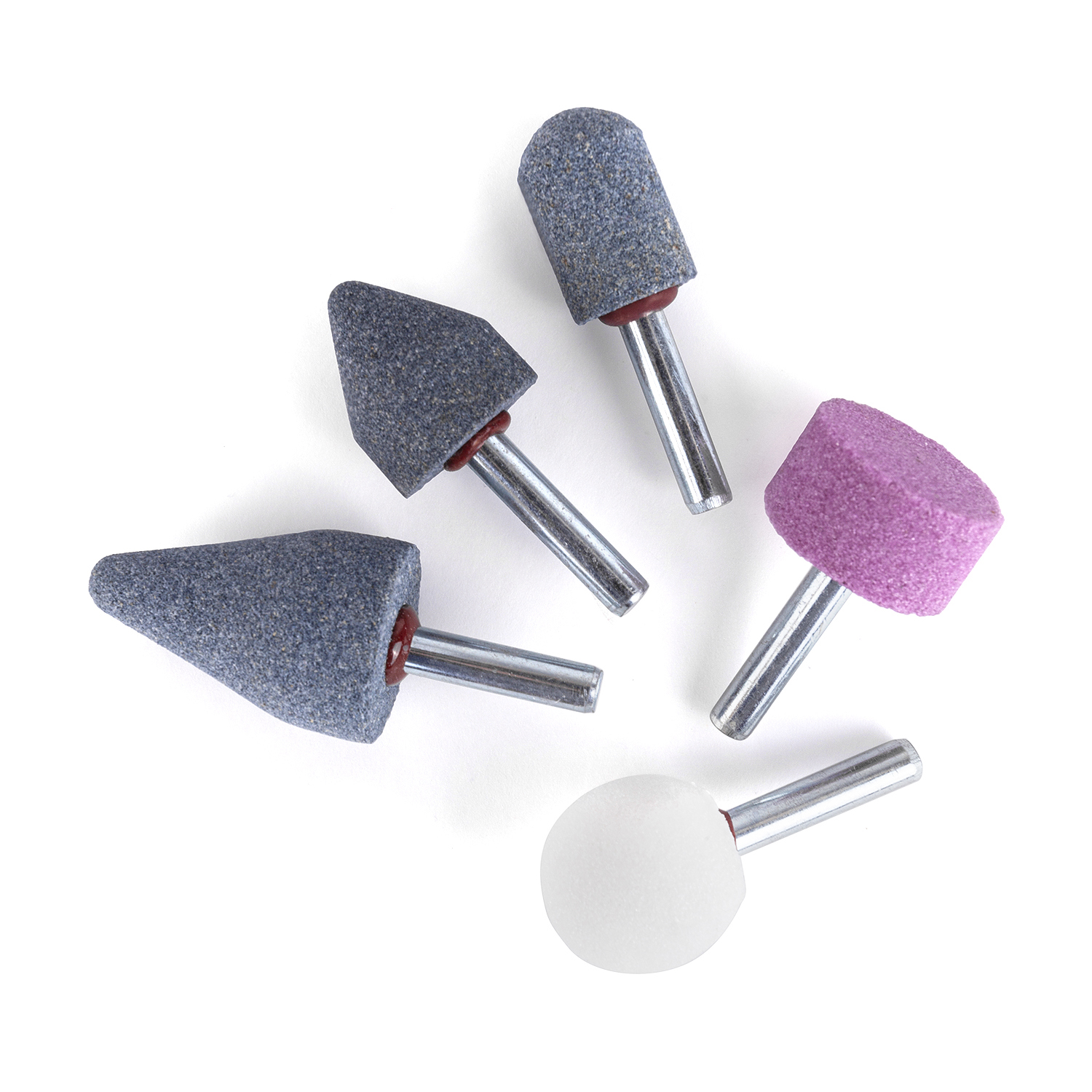 набор насадок абразивных maxi AV Steel 5 предметов