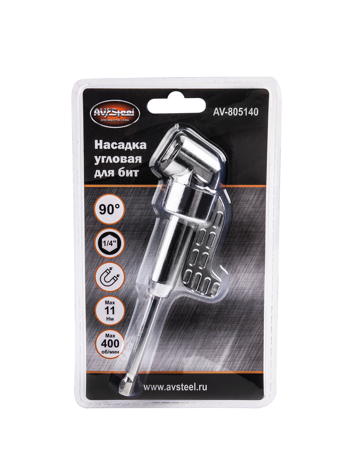 насадка угловая для бит 1/4"