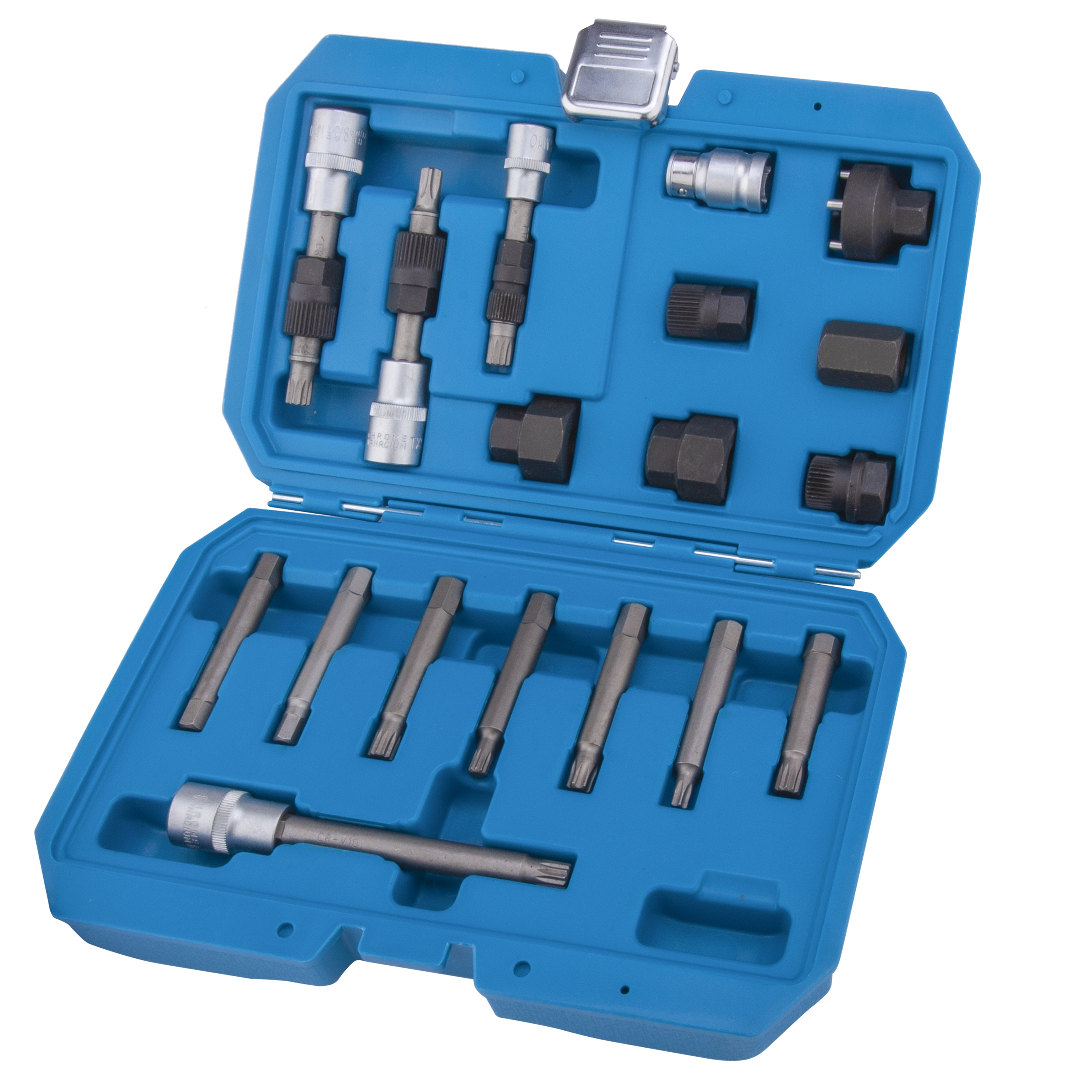 набор инструмента для снятия/установки шкивов генераторов 18 пр. "AV Steel" AV-920051