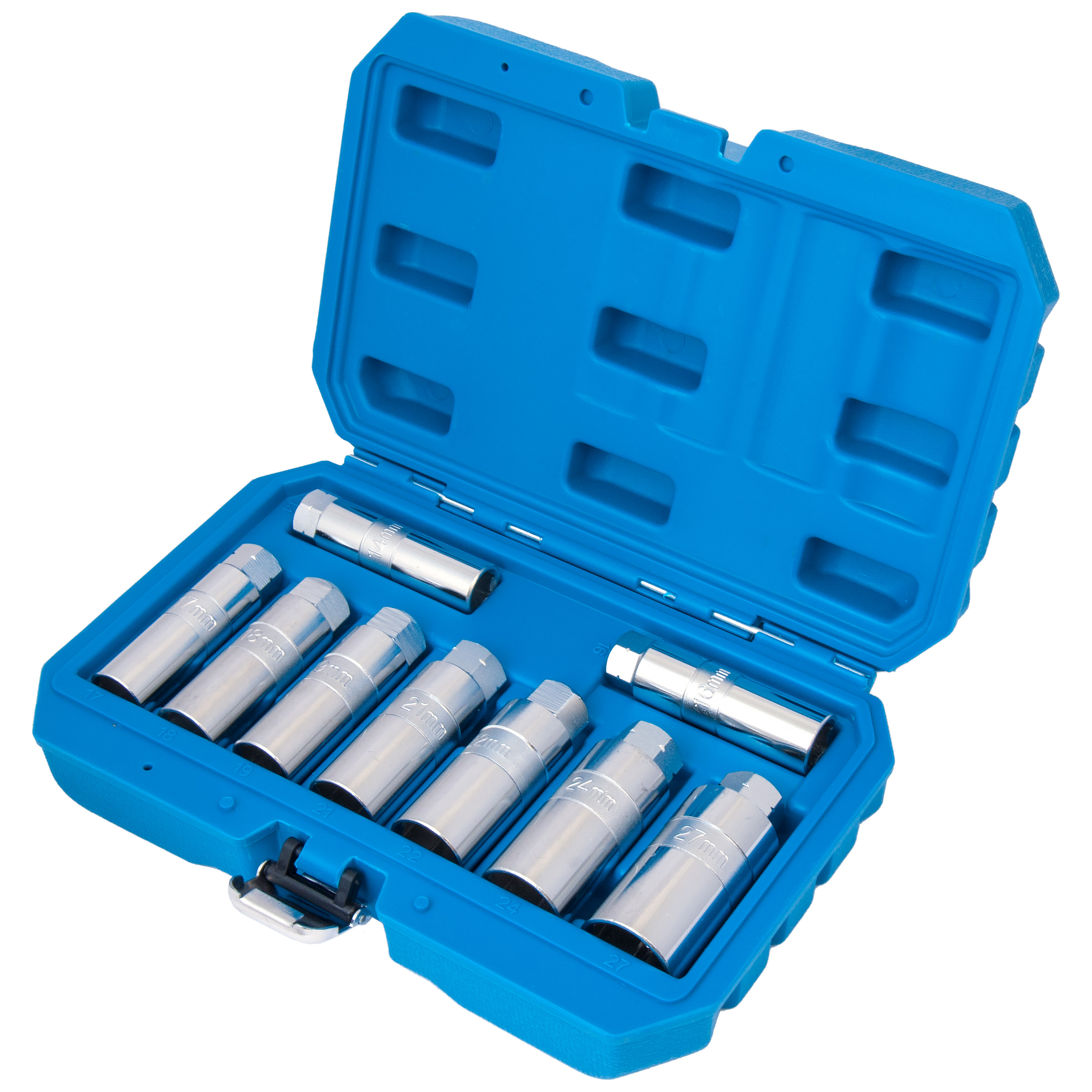 набор специальных удлиненных головок для разбора стоек, 9 предметов