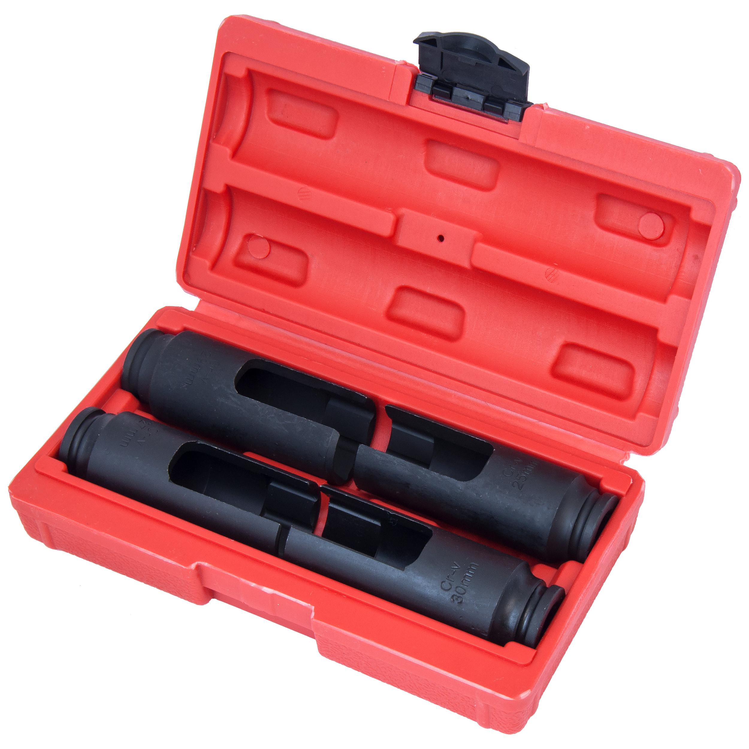 набор головок 1/2"dr для монтажа/демонтажа форсунок 25,27,29,30мм 4 предмета