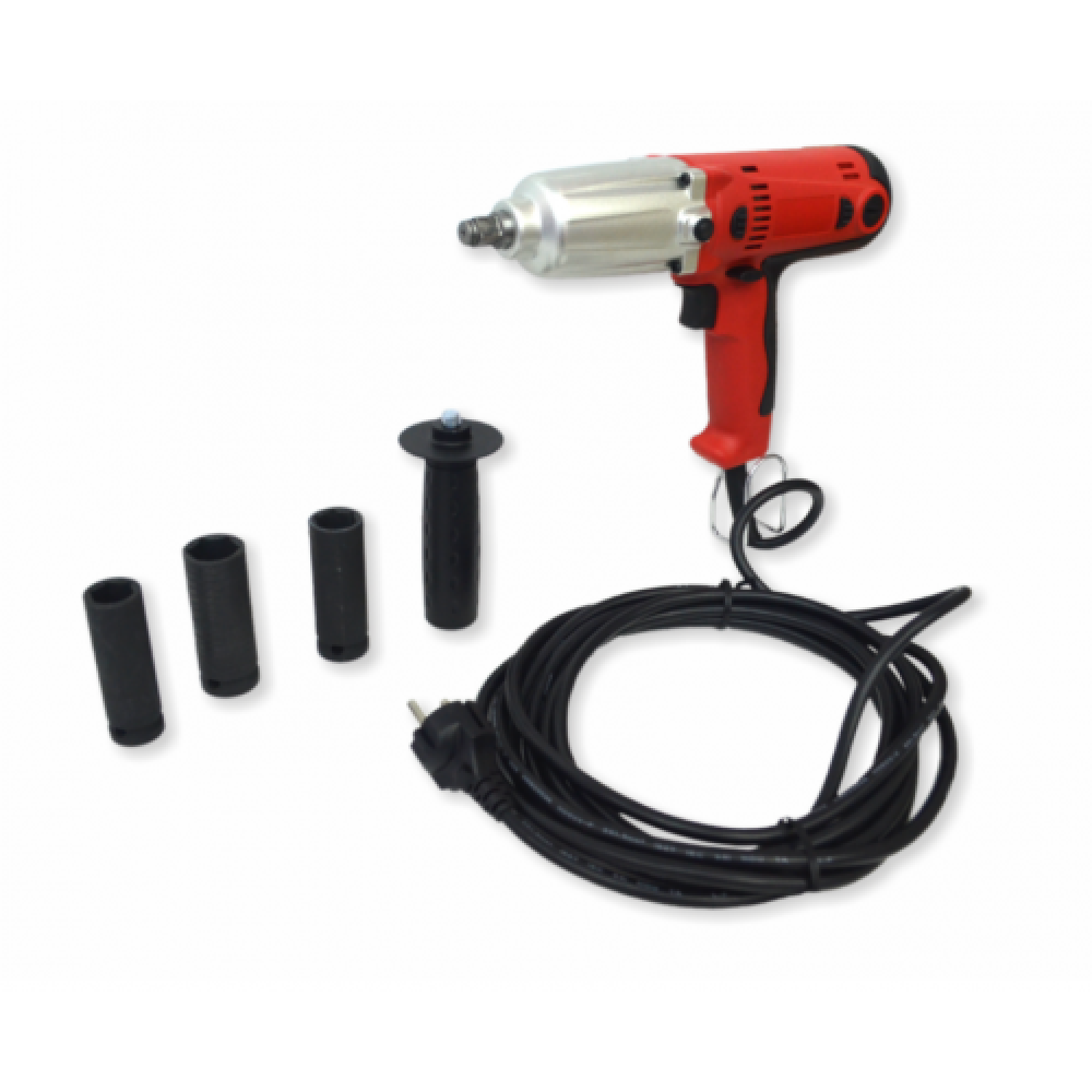 WDK-65310 Электрический ударный гайковерт пластиковом кейсе.В комплекте 3 головки: 17, 19, 21.Питание: 220В.Максимальный крутящий момент: 310 Н-мВес: 3 кг."