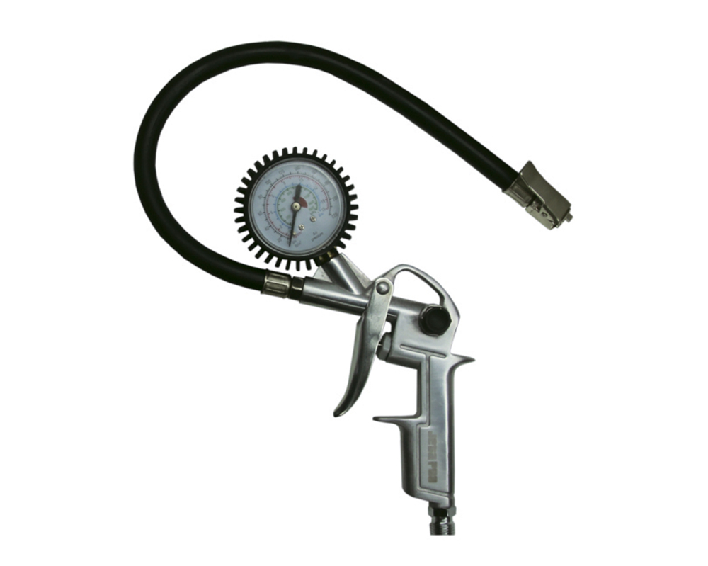 JTG3 - пистолет для накачки шин с манометром и шлангом 40 см, макс. давл. 12 бар
