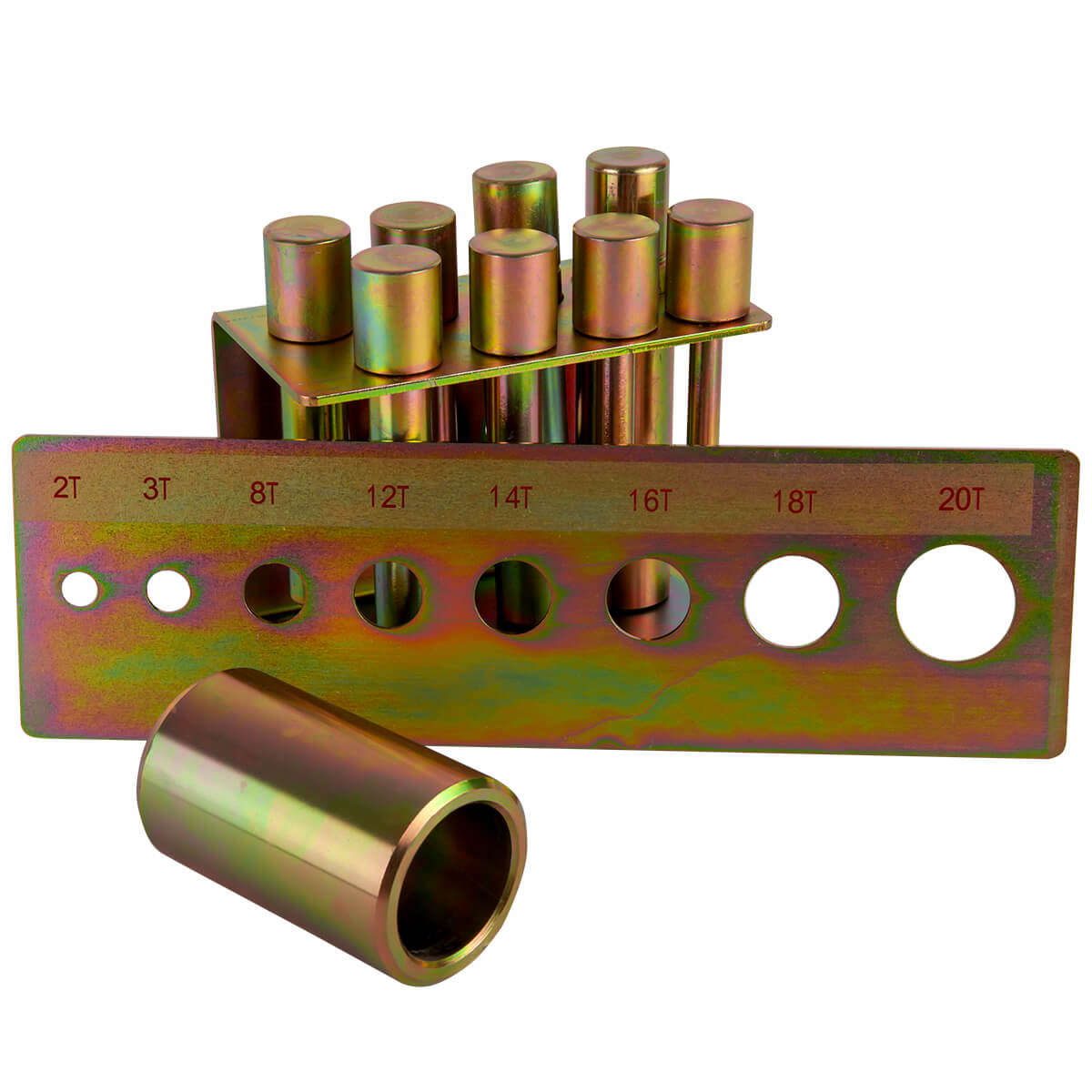 WDK-80008 Набор оправок для выпрессовки сайлентблоков