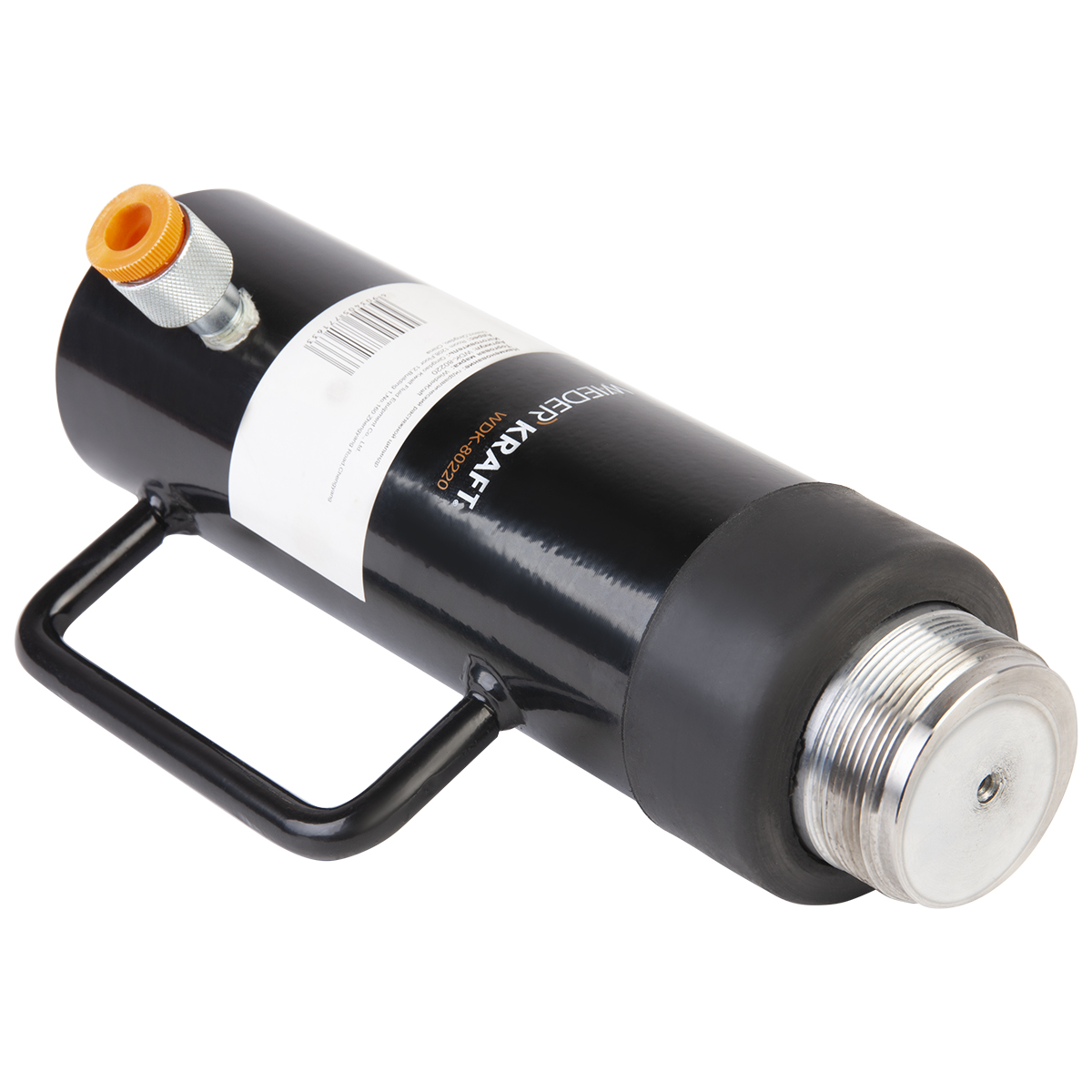 WDK-80220 Гидравлический цилиндр растяжной. Усилие 20 тонн, ход штока 145мм, длина 250 мм