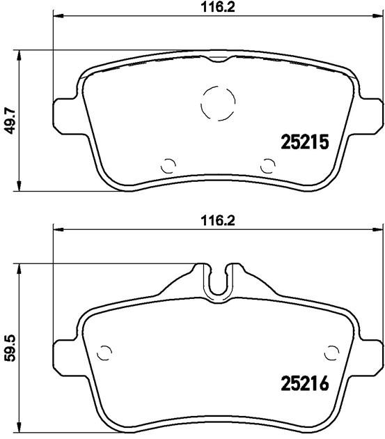 Колодки тормозные дисковые
